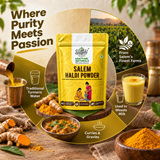 Salem Haldi Powder - Premium Organic Turmeric