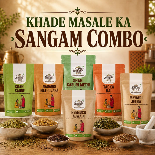 Khade Masale Ka Sangam Combo – A Premium Collection of Essential Whole Spices