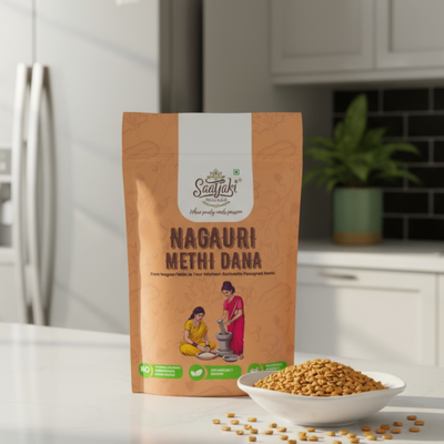 Nagauri Methi Dana - Premium Bold & Clean Fenugreek Seeds